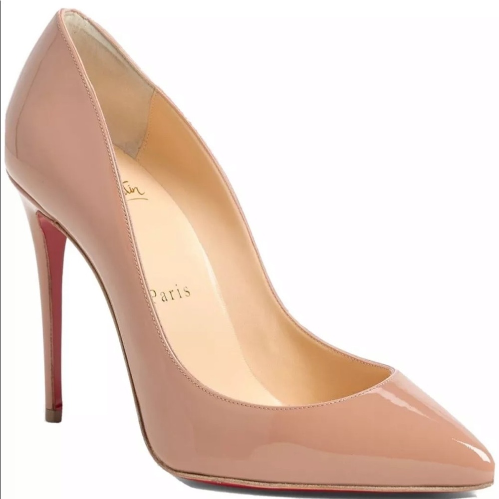 SOLD Christian Louboutin Pigalle Follies 100 Nude